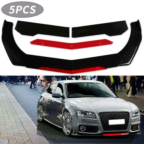 Car front bumper lip splitter spoiler+ side skirts for vw volkswagen golf gti us