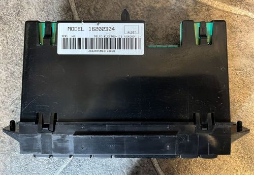 1997-2005 buick park avenue center dash heater control unit 16202304