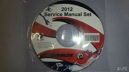 2002 evinrude brp e-tec service manual set on cd cw1