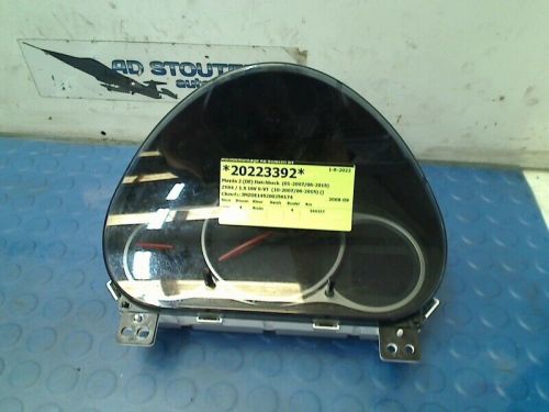 2009 mazda 2 (de) hatchback 1.5 16v s-vt (zy84) speedometer speedometer speedometer dbdl70b-