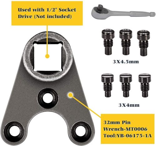 Outboard trim/tilt pin wrench tools set mt0004 mt0006 mt0009 for yamaha johnson