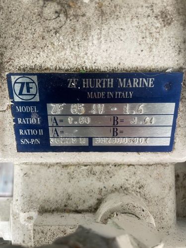 Zf hurth marine transmission