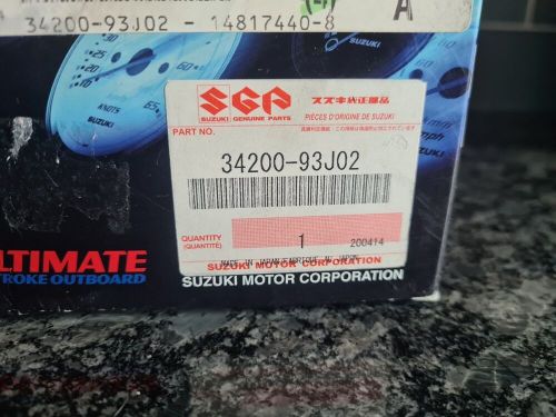 Suzuki marine outboard 4&#034; multi-function tachometer monitor gauge oem new