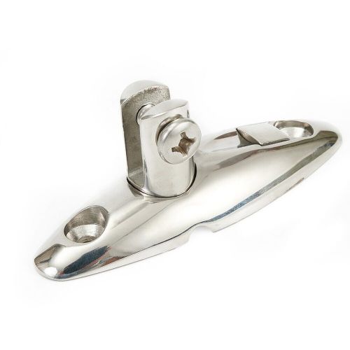 T316 stainless steel quick-release deck hinge mount bimini top marine-hardware