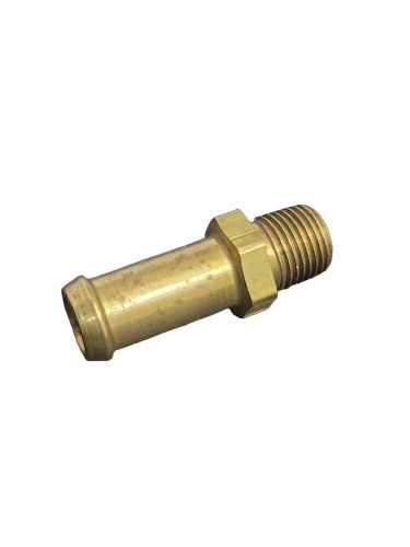 Brass fuel hose barbs male connector 3/8 hose i.d. 1/8 mip