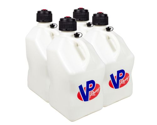 Vp racing fuel jugs can tank container utility can white case of 4 vpf3524