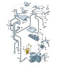 Exhaust gas recirculation valve for campmob. ((typ2/transp./lt)