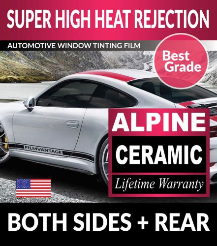 Alpine precut auto window tinting tint film for gmc canyon crew 23-24