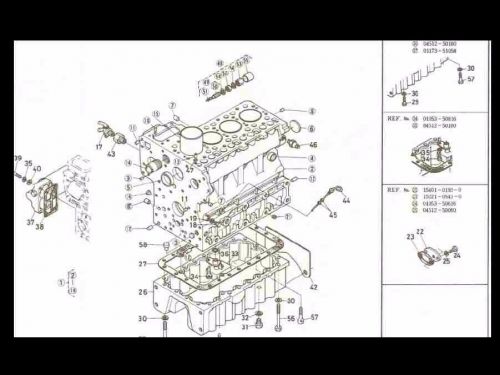 Kubota l345 tractor parts manual -115pg for l345dt l345w l 345 service &amp; repair