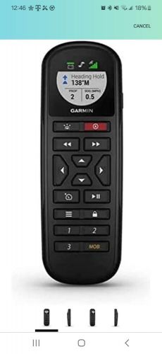 Garmin autopilot remote for reactor 010-12833-10