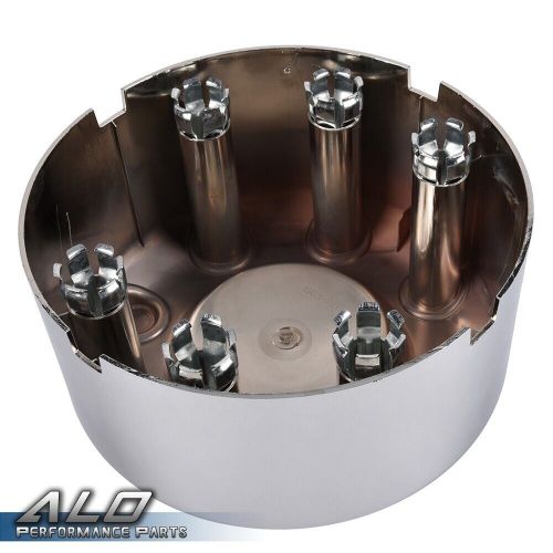 Fit for 2005-2016 ford f350 f-350 dually 4x4 open silver wheel center hub caps