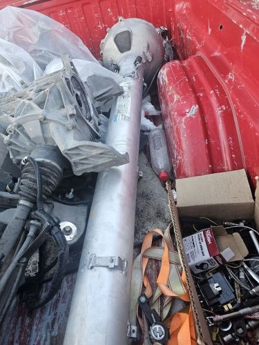 2012 chevy corvette c6 grand sport auto trans torque tube #5212 a9