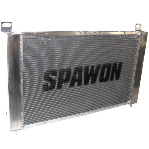 2334 spawon aluminum radiator for chevrolet silverado 1500 cadillac escalade at