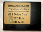 Mini bike chain worlds strongest #35 high hp chain 6 ft w/master brownboxcams