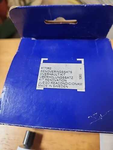 New in box genuine oem volvo penta water impeller kit 877062