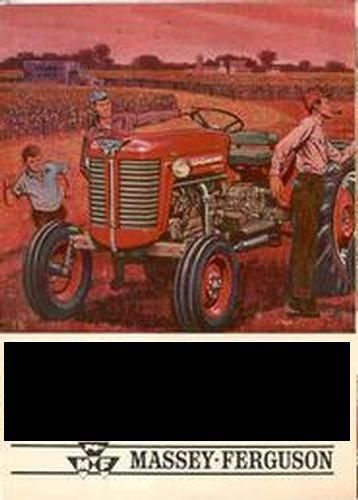 Massey ferguson mf 65 tractor operations maintenance manual + tuning specs lists