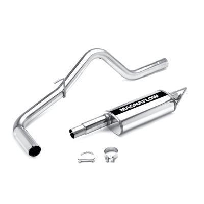 Magnaflow system cat-back stainless polished stainless tip nissan frontier 4.0l