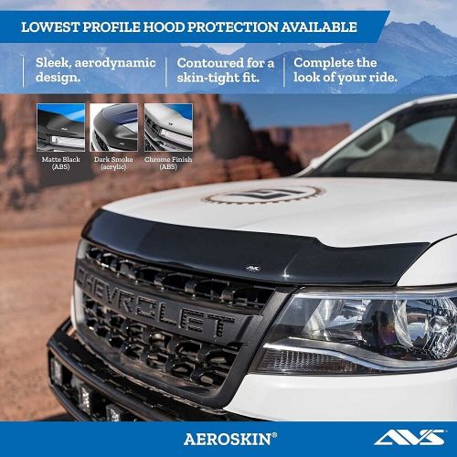 Avs smoke - hood deflector for 2019-2023 ram 1500 big horn, 2019-2023 ram 1500