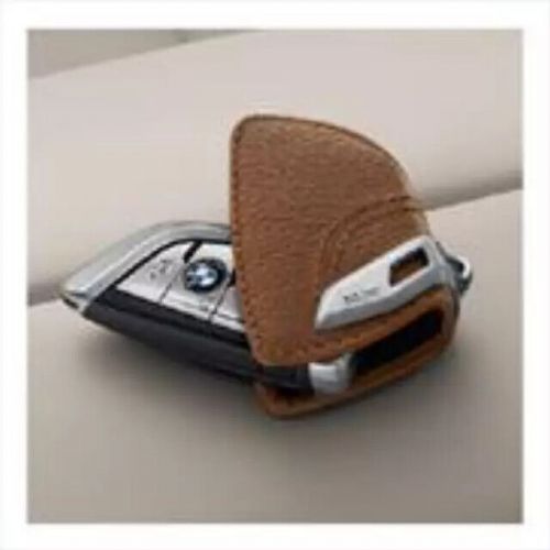 Genuine bmw key case - brown 82-29-2-408-818