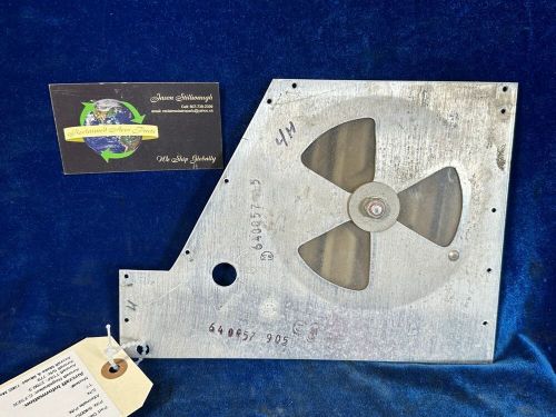 Mooney m20e fwd vent assy lh with knob, deflector and base plate