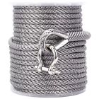 Anchor rope braided anchor line 3/8inch 100 ft premium solid braid boat rop