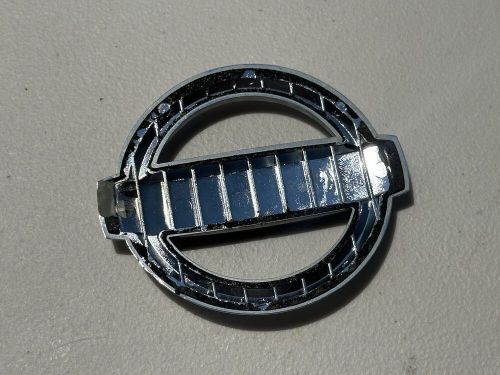 Chrome 09 10 11 12 13 14 nissan maxima rear trunk lid emblem logo badge symbol