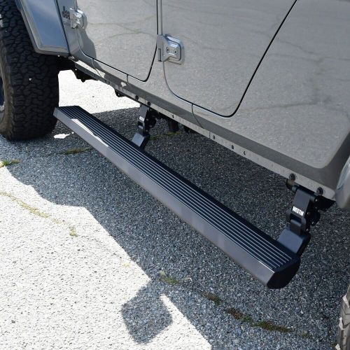 Westin 29-24165 - pro-e cab length black electric running boards