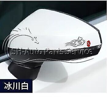 Car side mirror cover wing mirror shell cap for audi a3 2014-2020