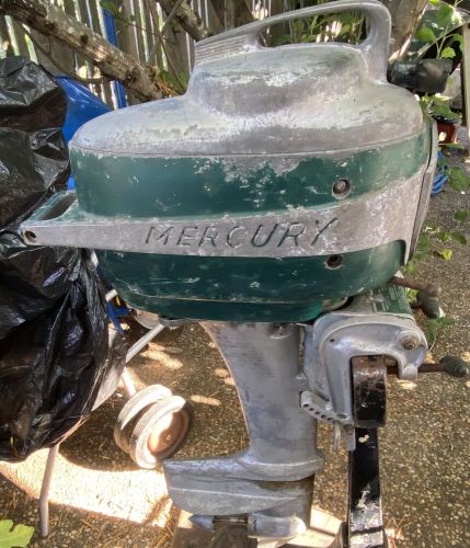 Vintage kiekhaefer mercury mark 15 outboard boat motor