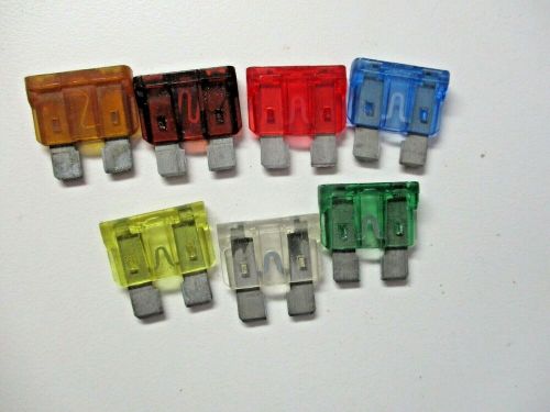 Little-fuse car truck automotive ato atc fuses 7 pack 5 7.5 10 15 20 25 30 amps