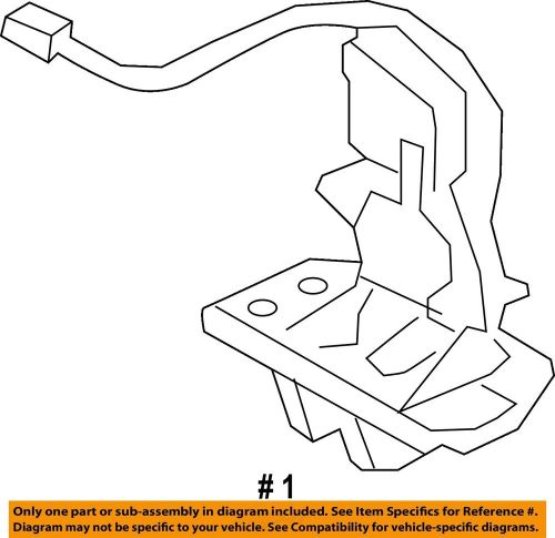 Ford oem liftgate-lock actuator motor ej5z7843150a