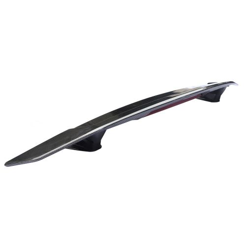 For kia optima carbon spoiler rear trunk lip spoiler roof tail wing universal