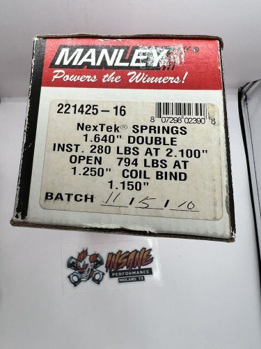 Manley 221425-16 nextek dual valve springs