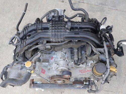 2020-2023 subaru crosstrek engine 2.0l (vin a 6th digit cvt) motor oem 22k