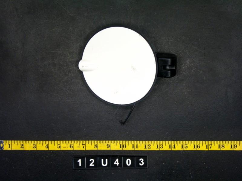 03 saturn l series fuel filler door lid gas tank cover cap oem white 12u403