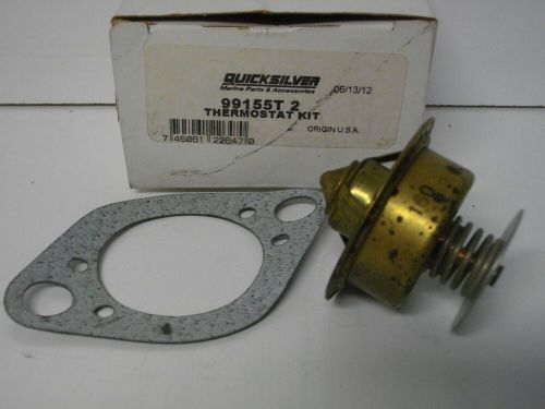 Mercury marine mercruiser quicksilver 99155t2 thermostat kit oem