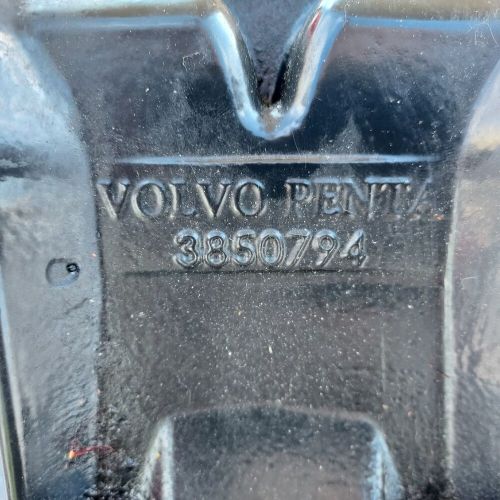 Volvo penta y pipe exhaust pipe # 3850794 complete with good bellows and clamps