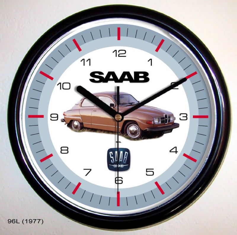 Saab 93 96 95 96l wall clock 1960 1977 choice of 4 models 93b