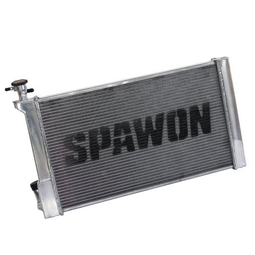 Spawon aluminum radiator for toyota corolla 1.8l l4 2009-2019 2row at