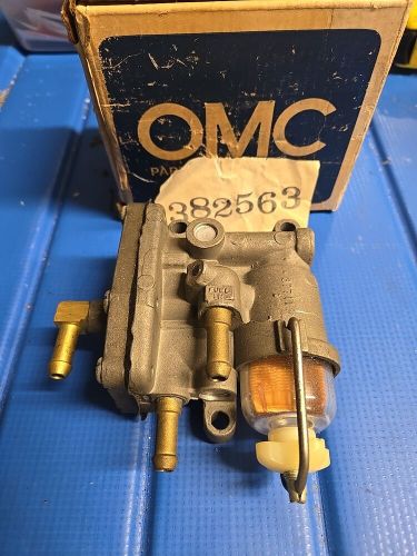 382563 fuel pump assembly evinrude johnson outboard v4 vintage