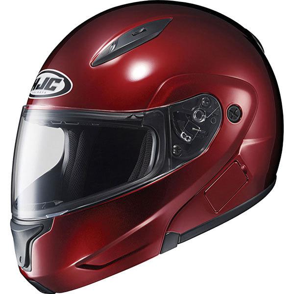 Wine xl hjc cl-max ii full face metallic/matte helmet