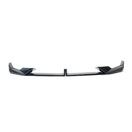 Carbon  fiber mp style front bumper lip spoiler for bmw x5 g05 m-sport lci 24-25