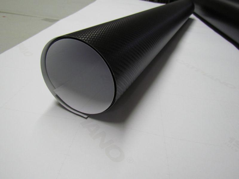 1ft x 6ft carbon fiber vinyl wrap 3d professional grade bubble free air release