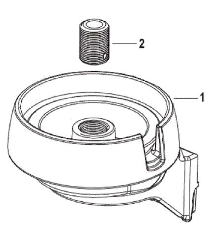 Mercruiser 6.2l 300hp 377cid oil remote housing pn 8m0095983