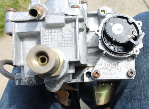 Rochester varajet carburetor 1979-1981 chevvrolet gmc truck 4.1l 250 engine