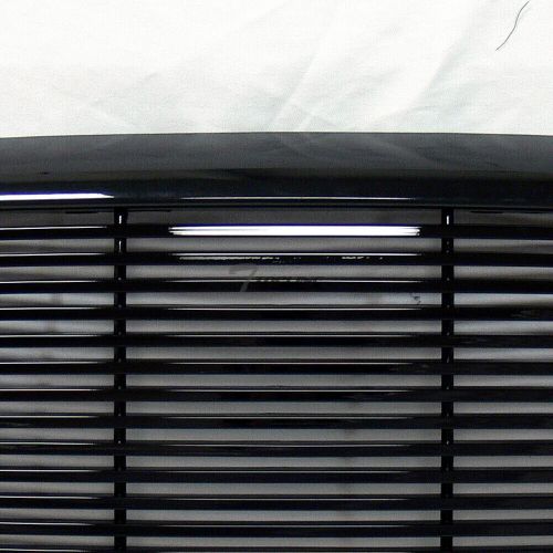 Topline for 2002-2005 dodge ram horizontal front hood bumper grill grille - blk