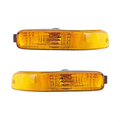 Parking signal side marker lights pair set for 02-04 jeep  liberty left &amp; right