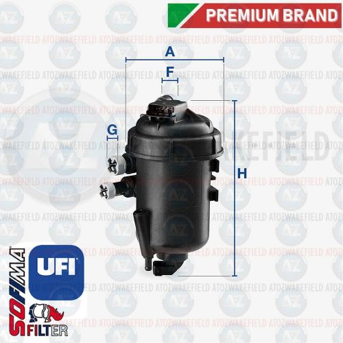 For opel astra h sport hatch zafira b 05-11 fuel filter housing 55.152.00