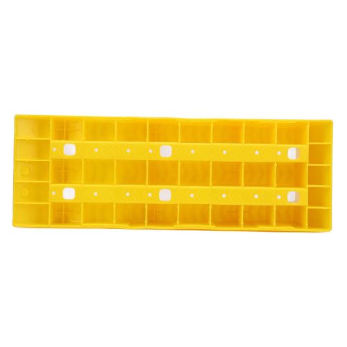 .yellow 2pcs automotive leveling ramp 7716lbs capacity 3 different height for