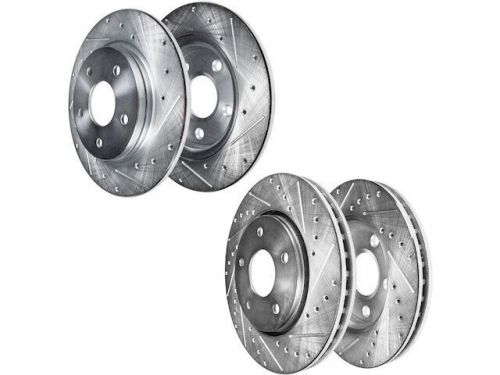 Brake rotor set detroit axle 58ccqc64 for ford transit connect 2014 2015 2016